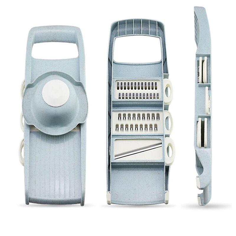 Multi-function Vegetable Cutter & Mandoline Slicer With Steel Blade - Fruit Grater & Kitchen Cutting Tool