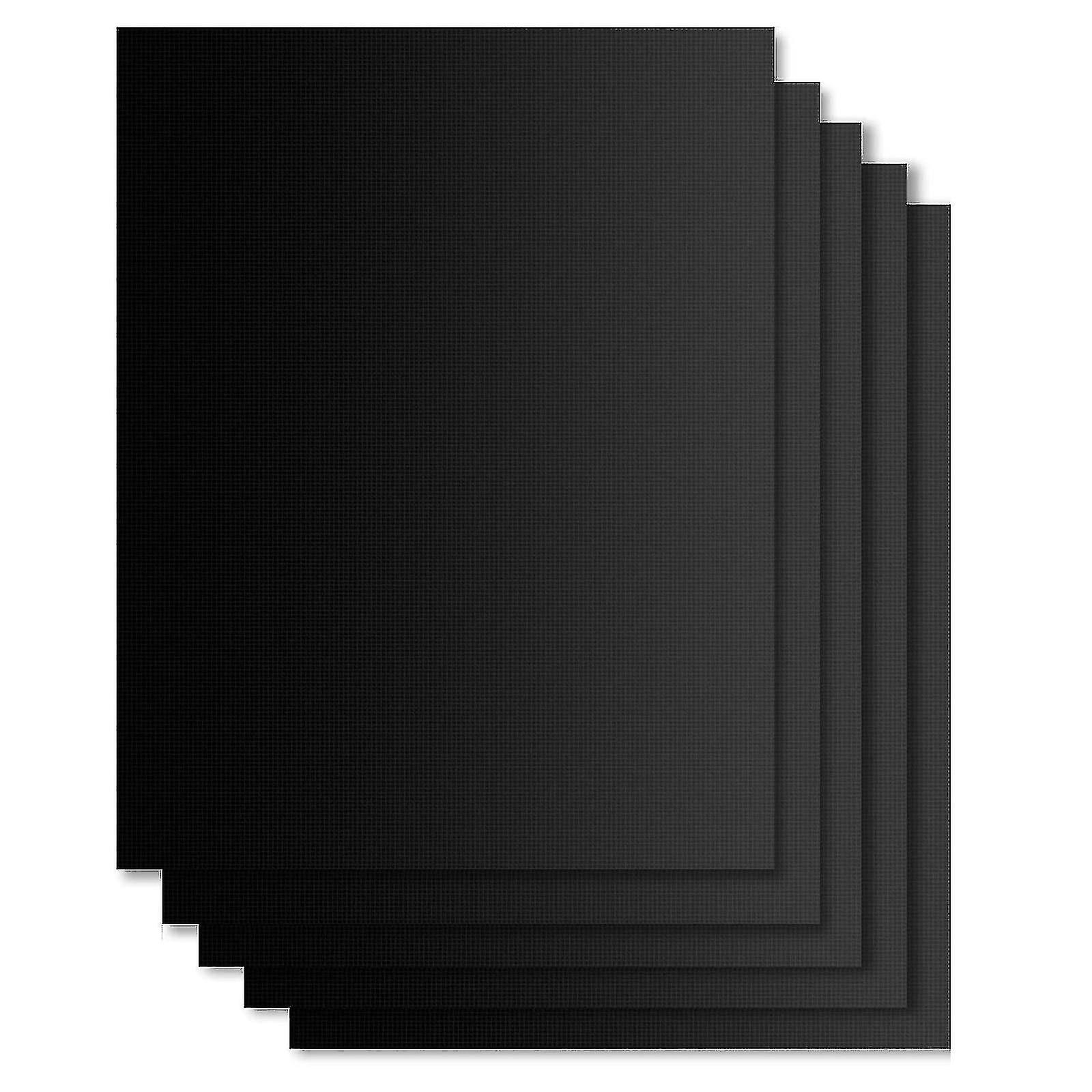 5pcs Grill Mats Non Stick Reusable And Baking Mesh (40x33cm)