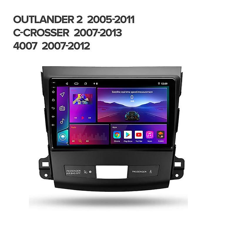 For Mitsubishi Outlander 2 For Citroen C-Crosser For Peugeot 4007 Car Radio Player Navigation 2din