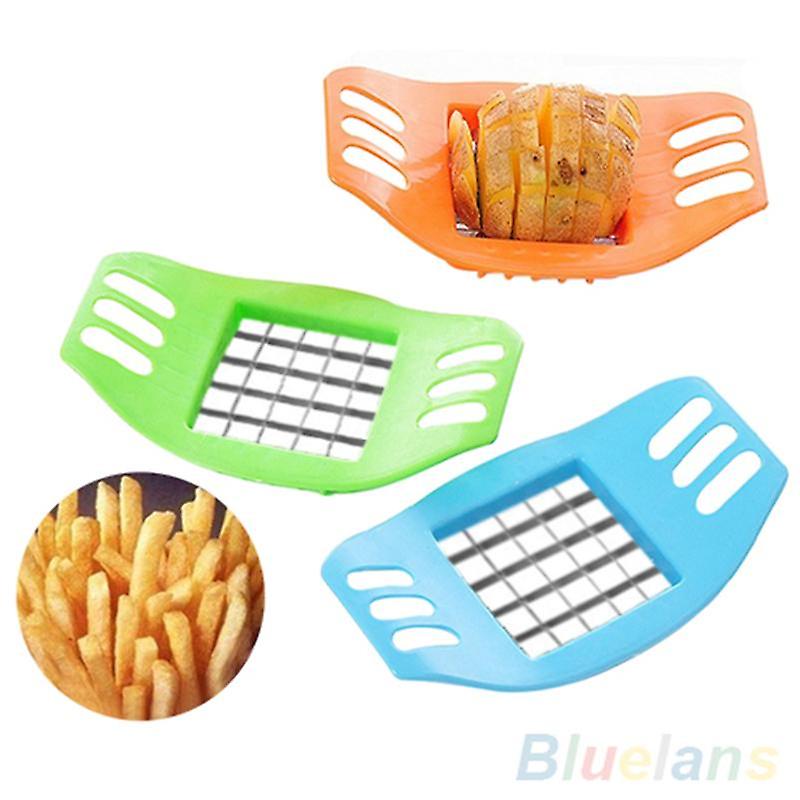 Biplut Edelstahl Kartoffel schneiden Pommes Schimmel Gerät Gemüse Kartoffelschneider Slicer