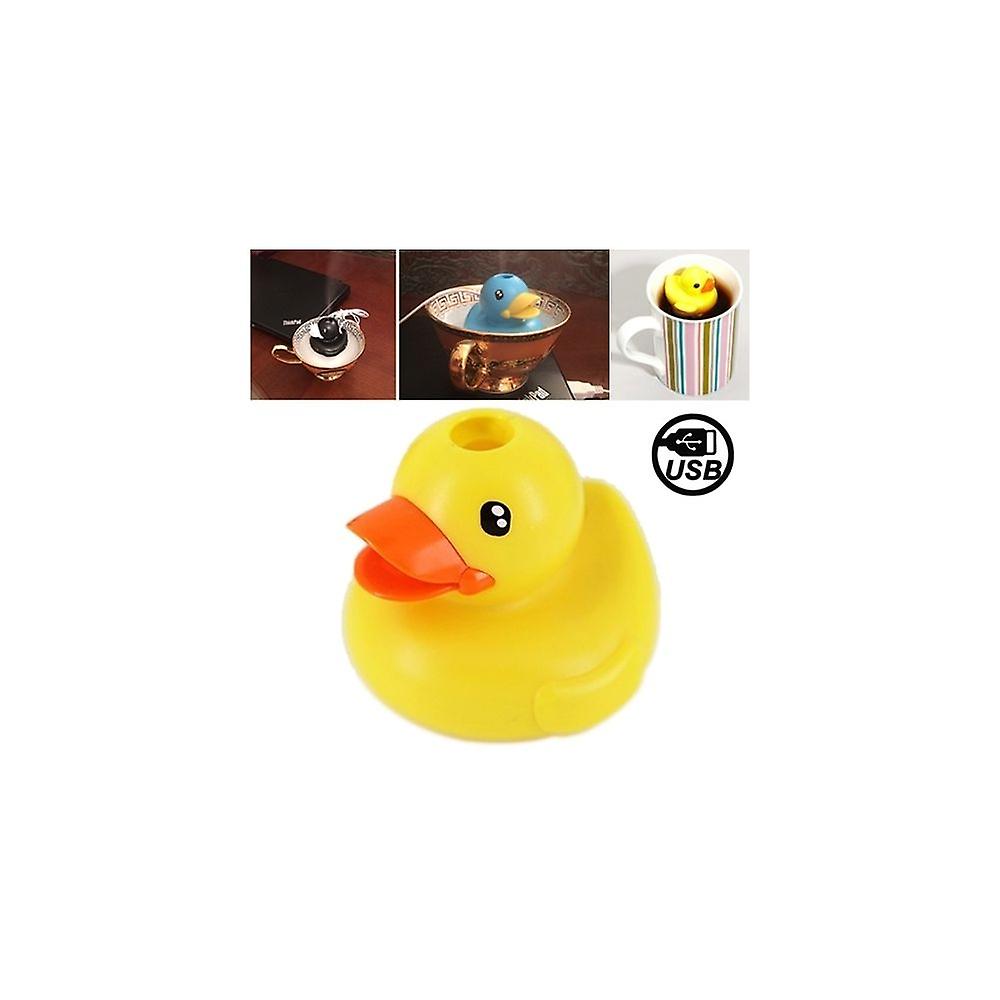 Yellow Magnificent Duck Style USB Air Humidifier
