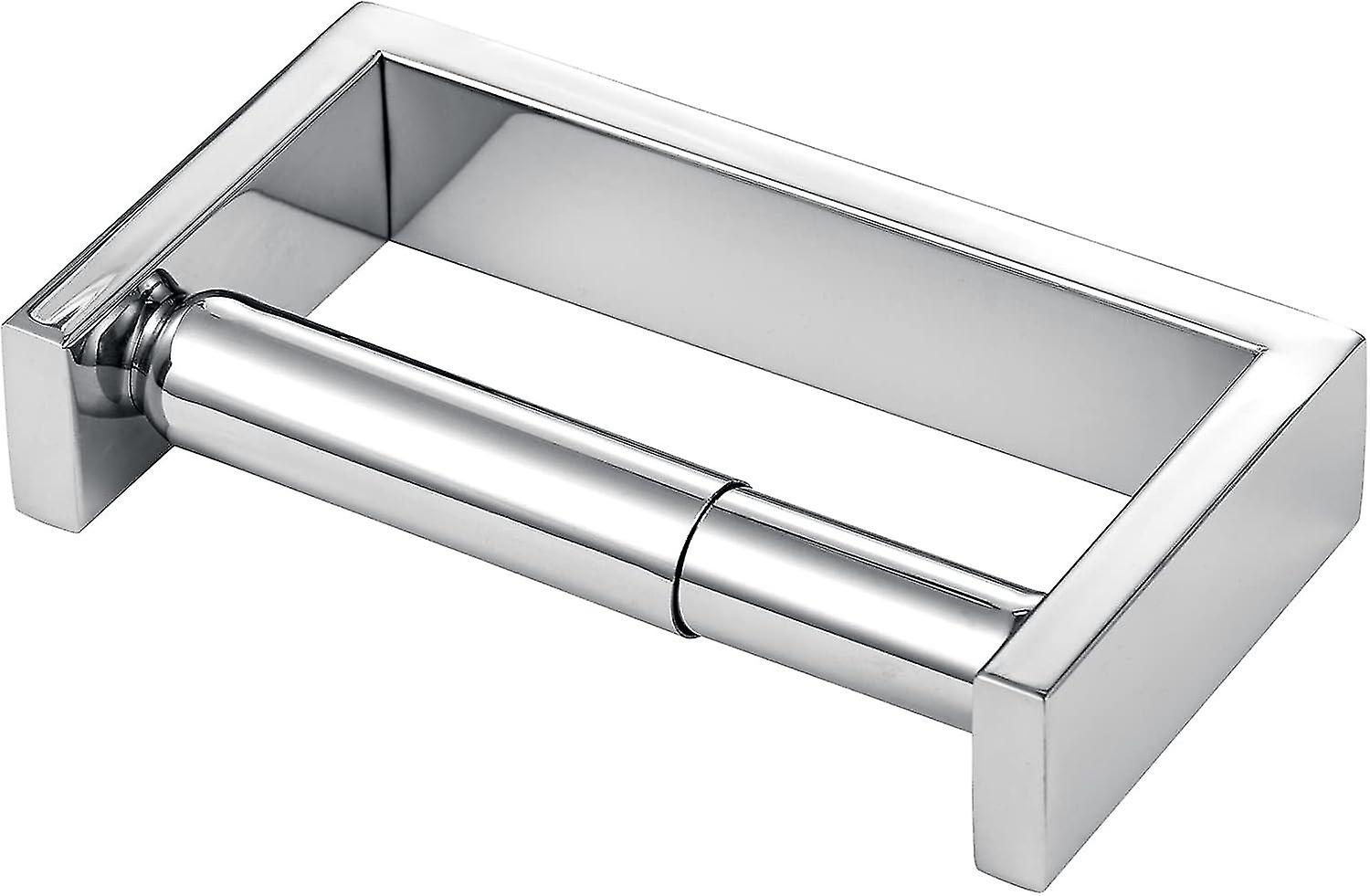 Toilettenpapierhalter Papierhalter Federbelastet an der Wand montiert Flexible Montage Tissue Ständer Kleiderbügel