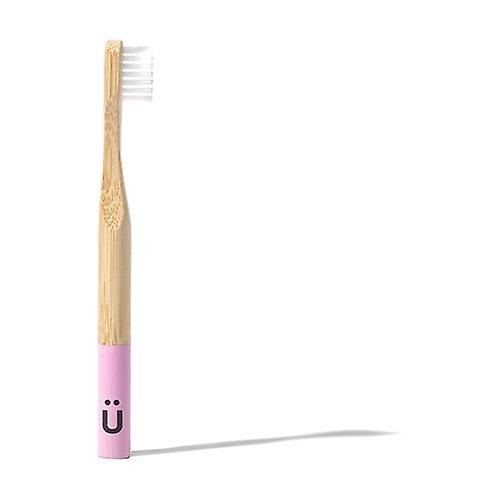 Pink Bamboo Toothbrush 1 unit