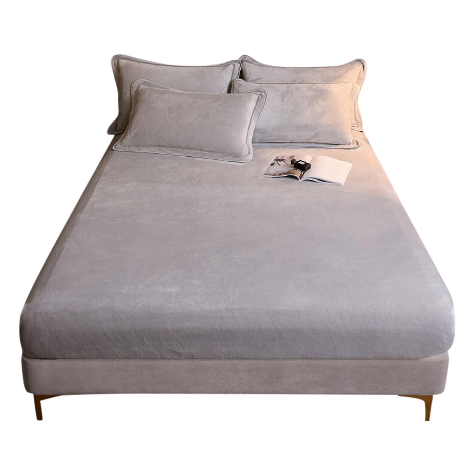 Warmth Heating Micro Fleece Extra Soft Cozy Velvet Plush Fitted Sheet 4.9/5.9*6.6'