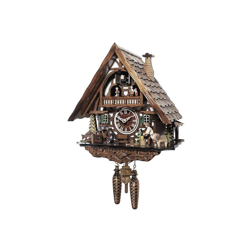 Engstler - 4951 QMT - Cuckoo clock - Quartz - Walnut