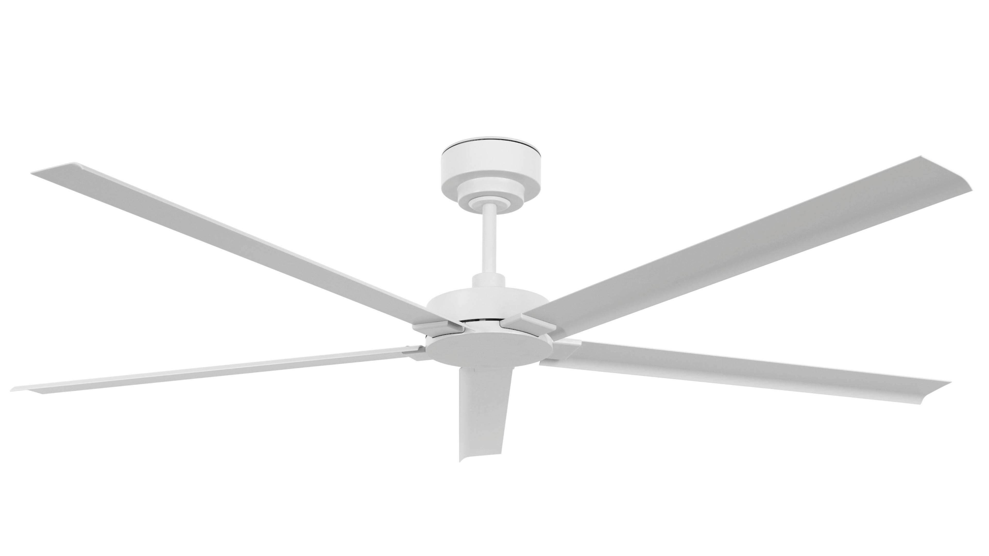 Ventilatore da soffitto a risparmio energetico da esterno Monza bianco