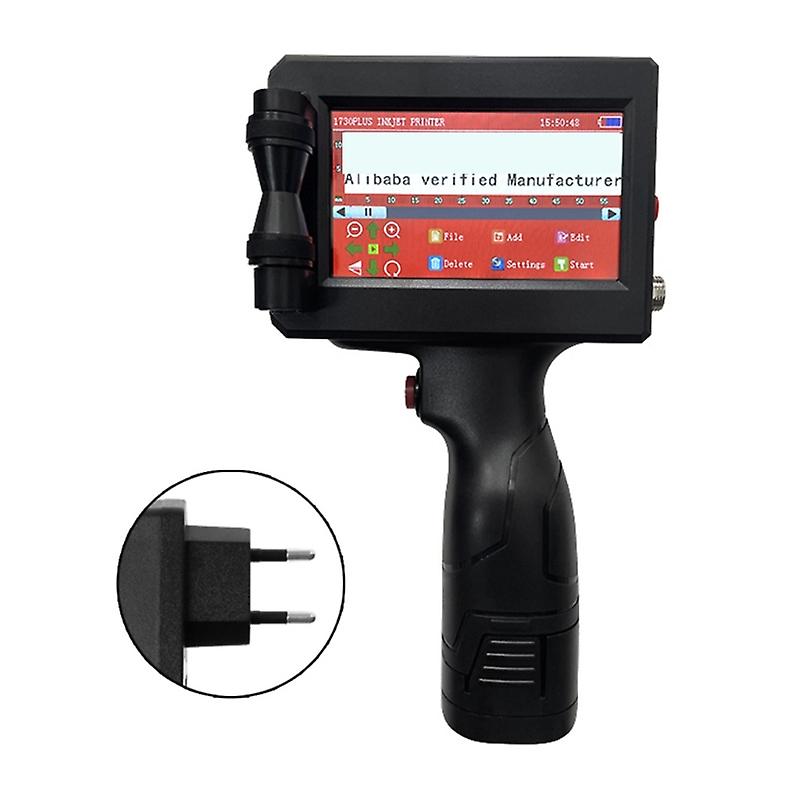 12.7mm BarBatchCode Data Numero Loghi Palmari Stampanti A Getto Termico A Getto D'Inchiostro