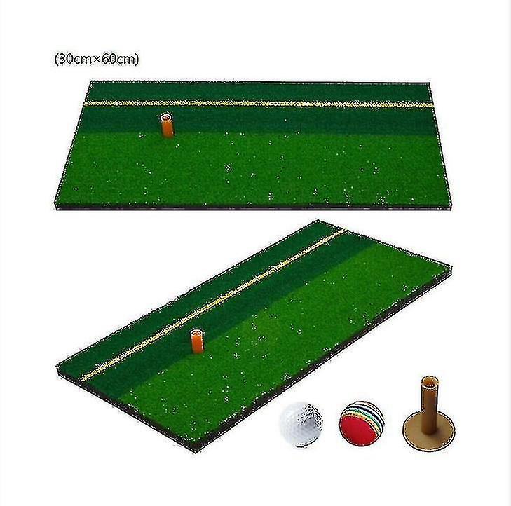 Golf practice hitting training mat