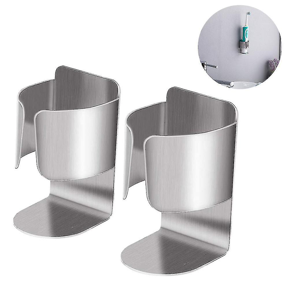 2 Pcs Adhesive Electric Toothbrush Holder