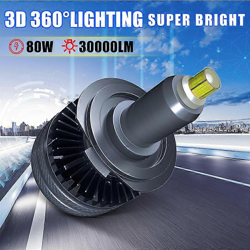 360 Canbus carro luz H11 LED Fog s 9005 9006 9012 Lâmpadas H8 H9 8000K 12V H1 H7 Cabeça CSP HB3 HB4 HIR2 Turbo Auto Lâmpada
