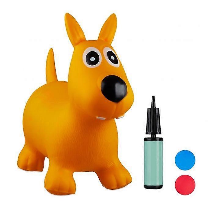 Hüpfendes Tier Hund