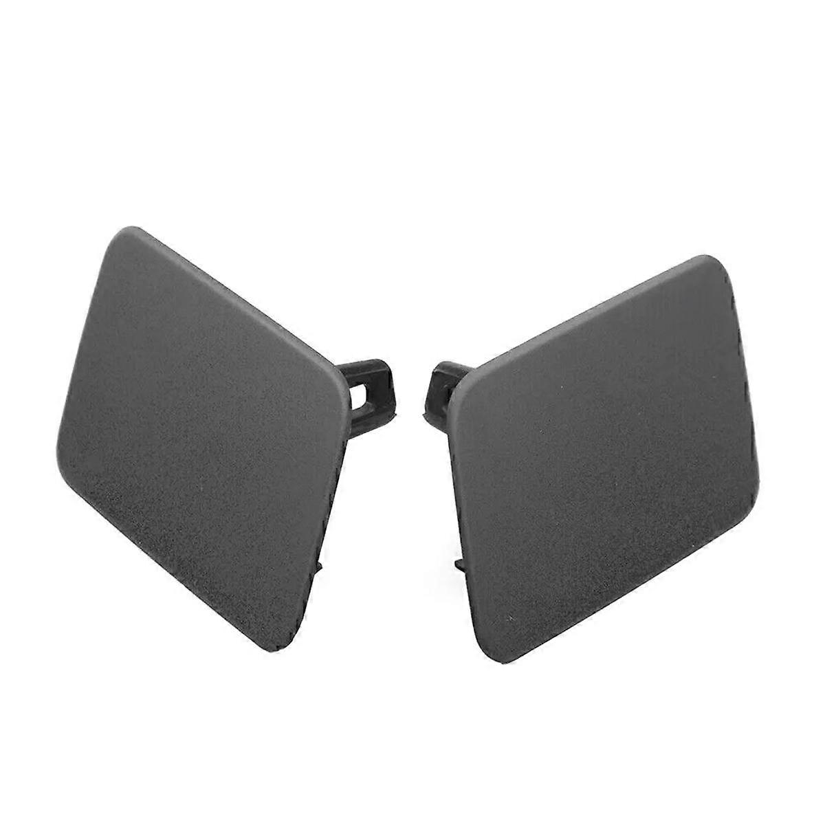 1Pair Car Front Bumper Headlight Washer Spray Nozzle Cover for Jaguar XE X760 2018-2019 T4N5792LML T4N5793LML