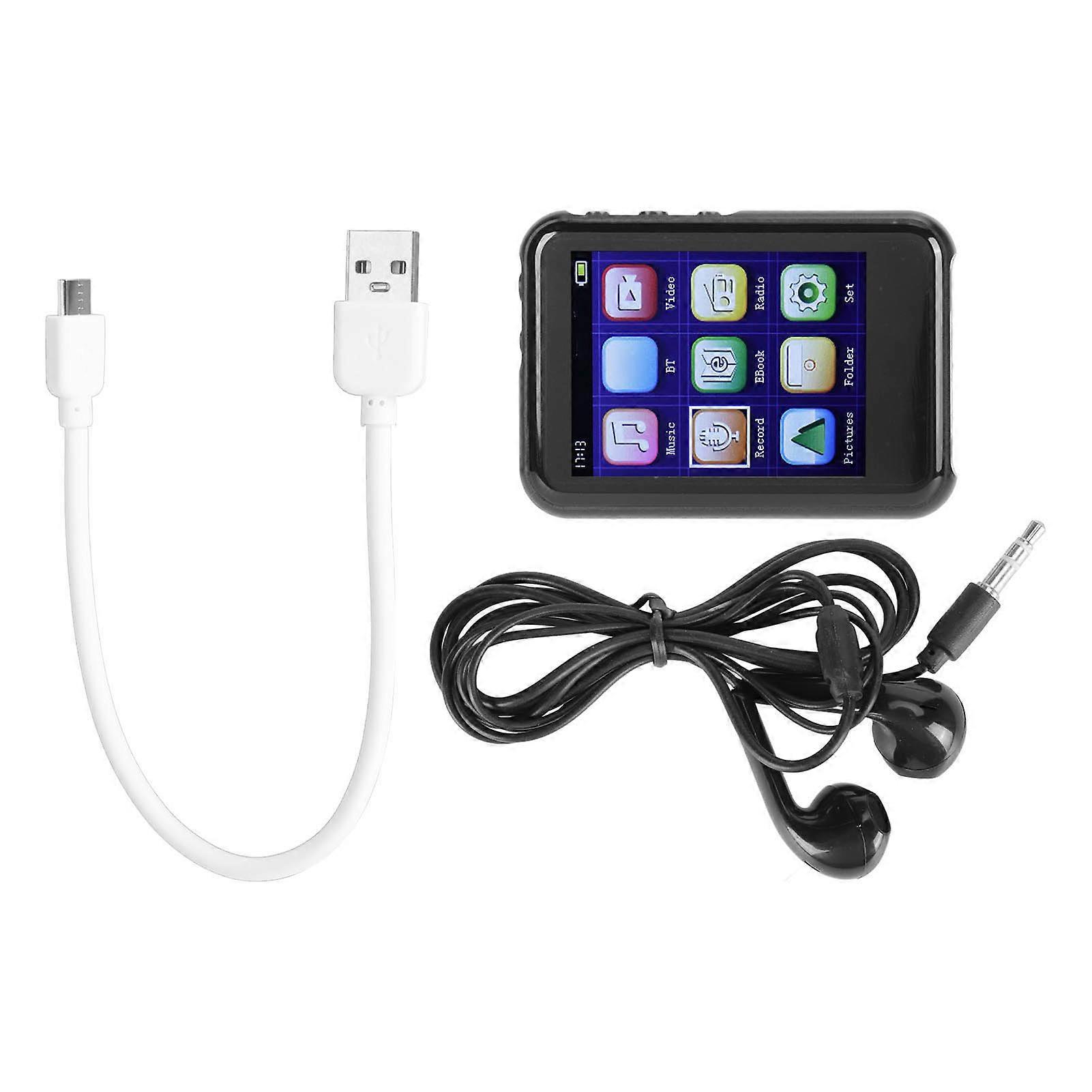 Digital Voice Activated Recorder Bluetooth AI Smart HD Noise Reduction Electric Book Video Playback MP3 Recorder