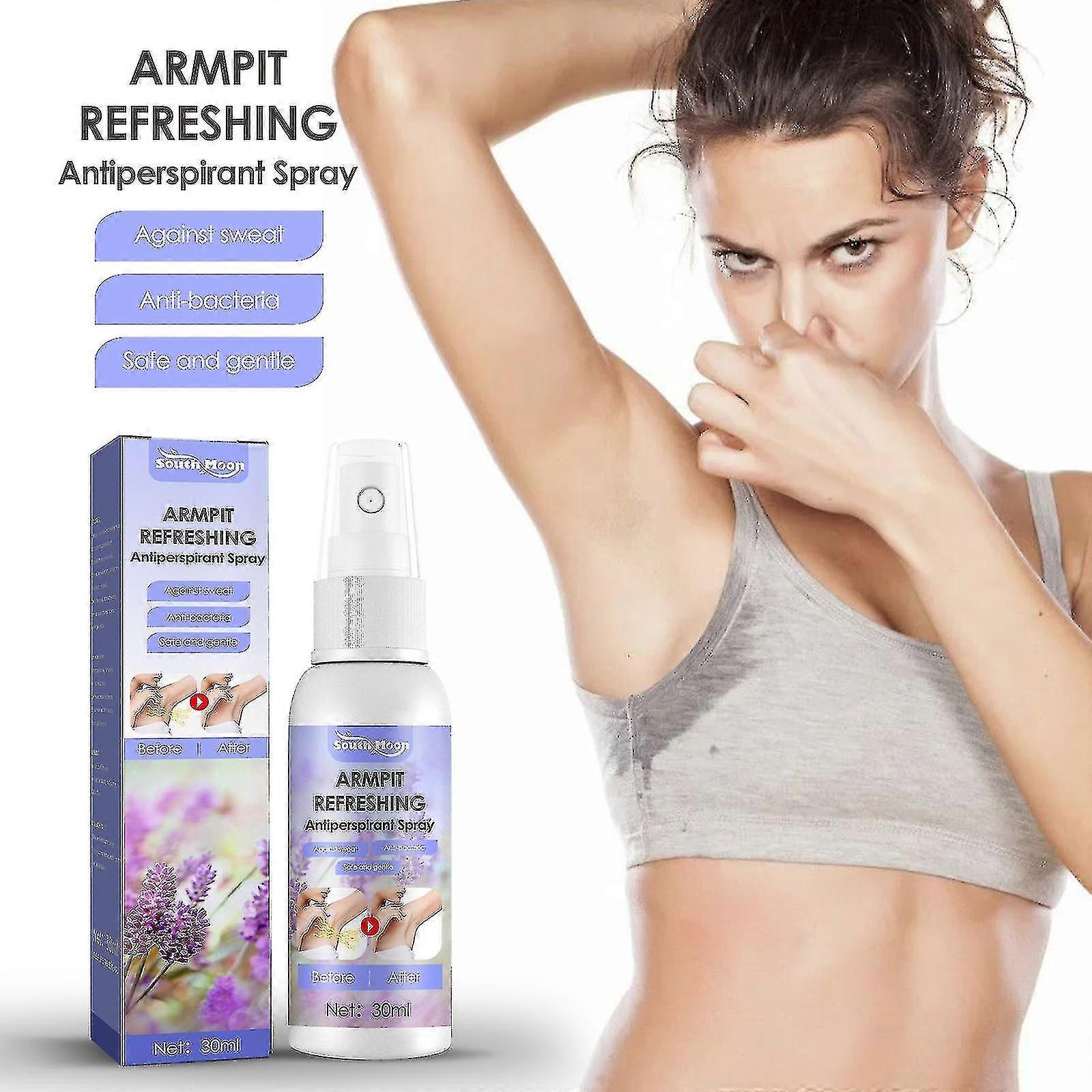 דרום ירח לבנדר דאודורנט תרסיס זיעה בית השחי ריח ריח ריח שועל תרסיס להפסיק דאודורנט תחליב זיעה