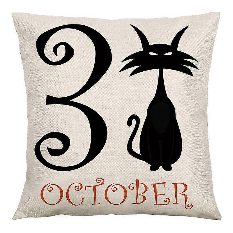 halloween kuddfodral linne pumpa hem soffa örngott sovrum kudde