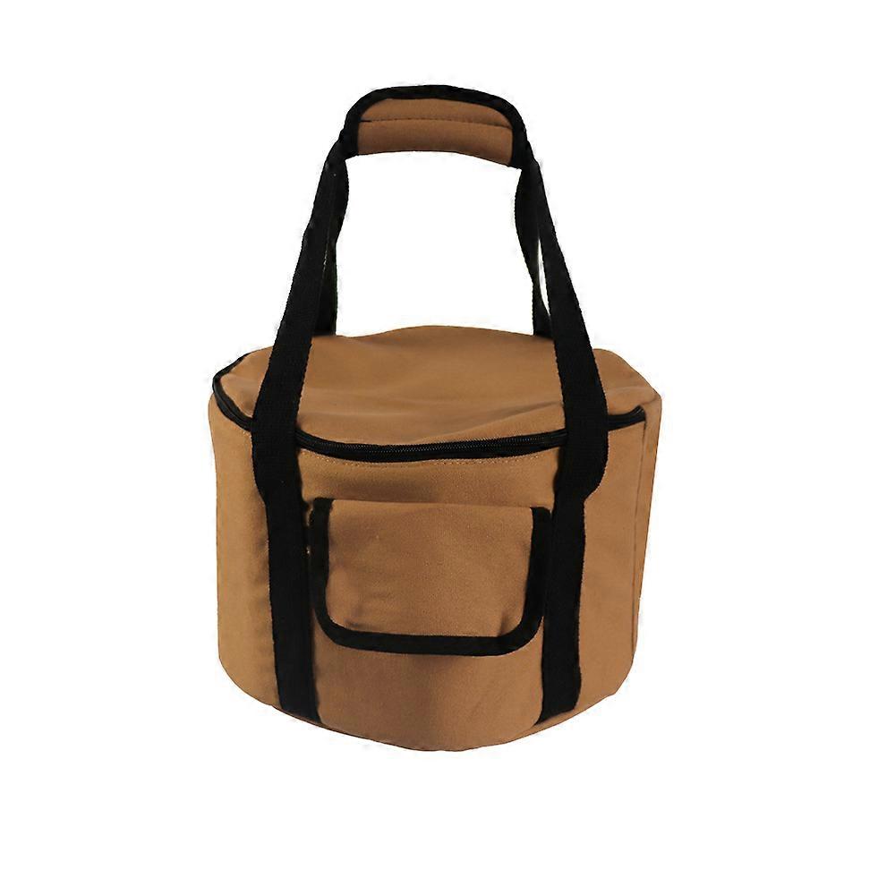 Drum-shaped Large Storage Bag Camping Cookware Equipment