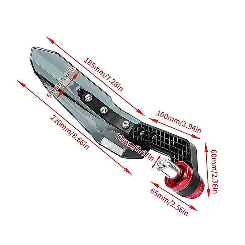 Protège-mains Moto Pour Kawasaki Z650 / Z650RS – Guidon 7/8'', Protection Contre Le Froid Et Les Graviers