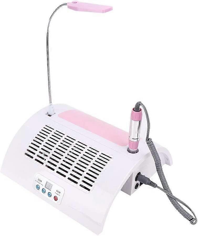 4 In 1 Nagelmachine Manicure Boor Nagel Duster Nagel Lamp