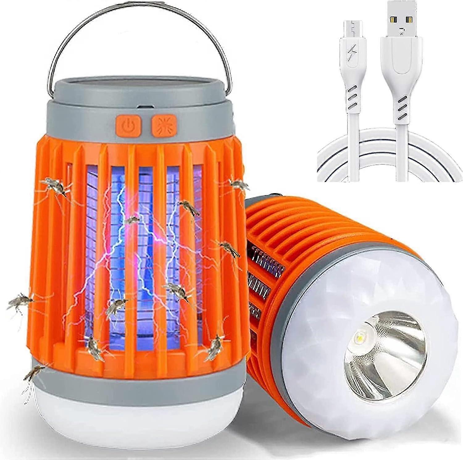 Draagbare muggendoder, zonne-energie en USB opladen, buiten en binnen muggendoder