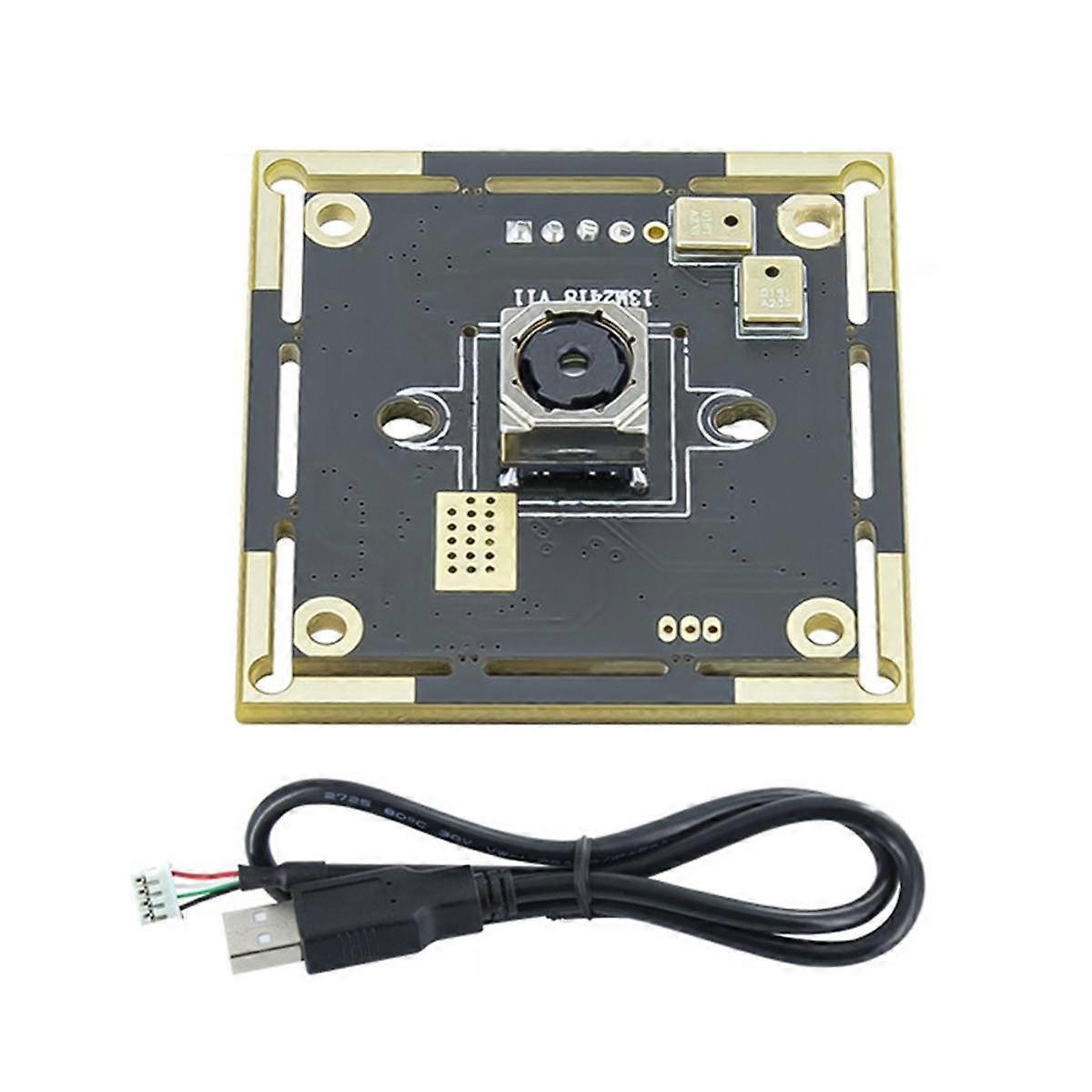 13MP USB Camera Module 78.4 No Distortion Auto Focus Camera Module 4160x3120 OV13B10 Built-in Mic
