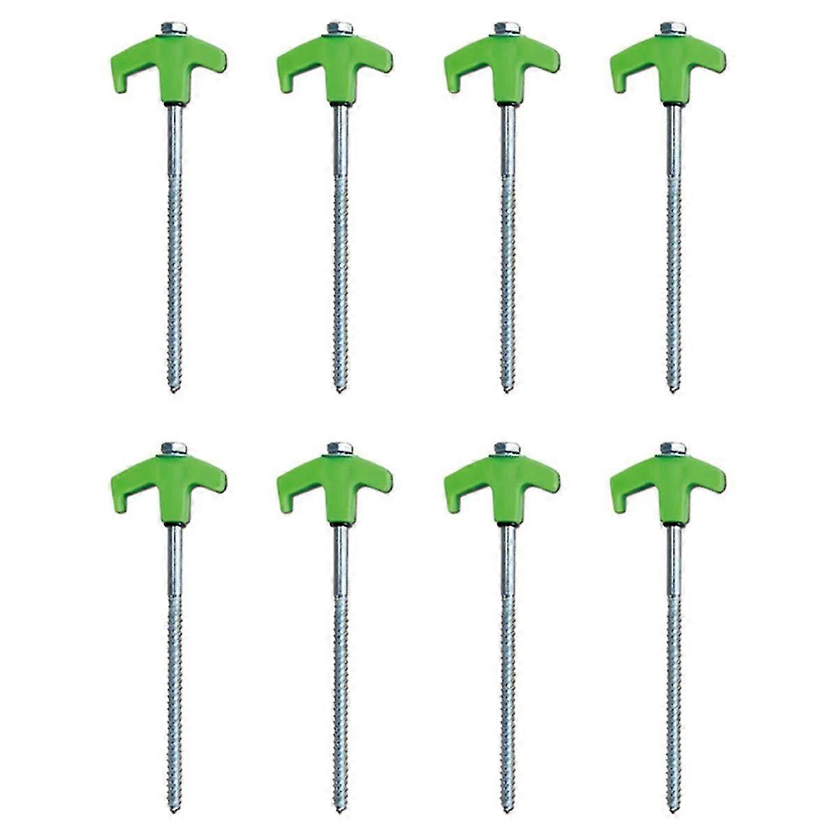 テント杭のねじ込み - グラウンドアンカーねじ込み、テントペグ、キャンプ杭、金属ねじ込みテントスパイク