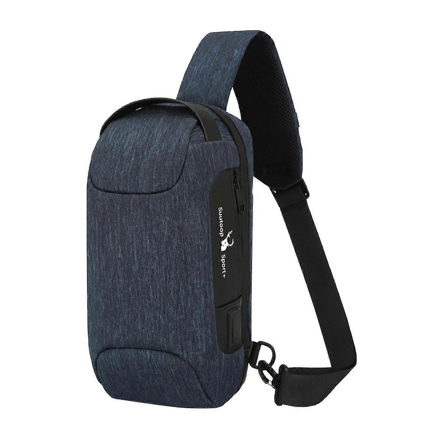 Large Capacity Men's Multi-function Backpack Shoulder Bag Anti-theft Chest Bag