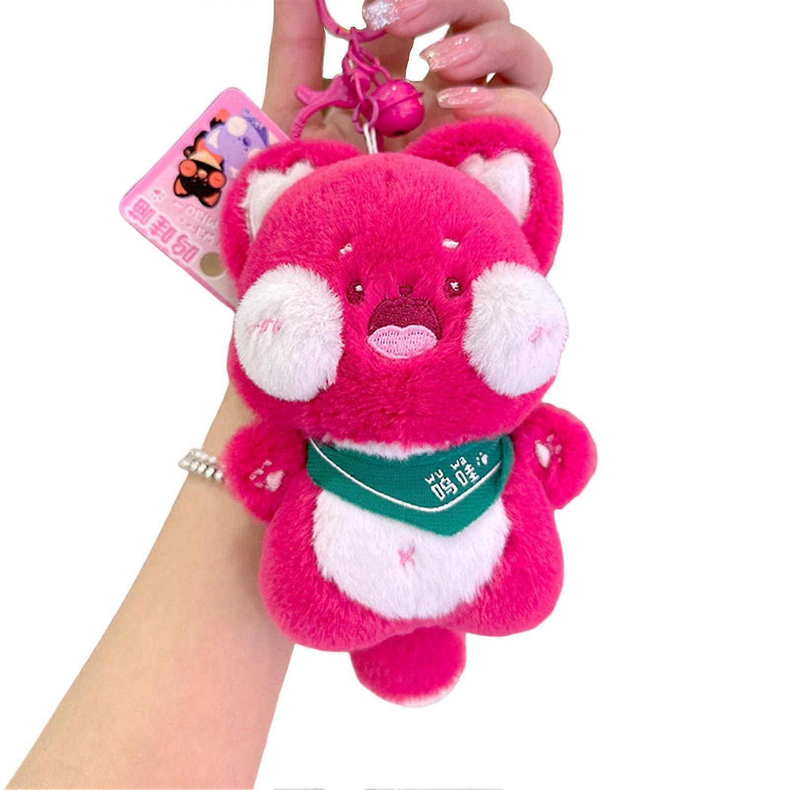 15cm Plush Cat Keychain Pendant Plush Toys Pendants for Shoulder Bag Gift for Children Girl Student