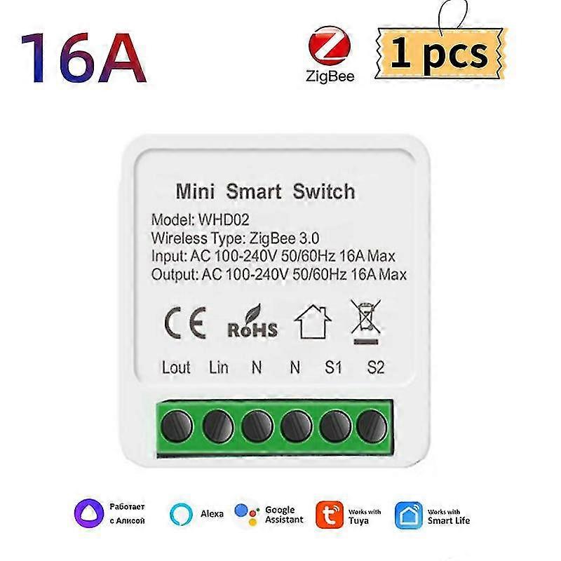 Tuya Mini Wifi And Zigbee S Diy 2-way R Relay Automat