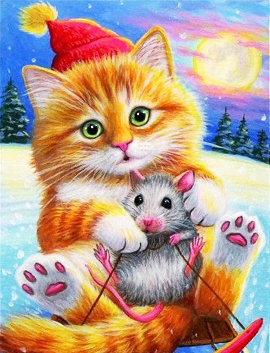 5D الماس اللوحة دي حسب عدد مجموعات للديكور المنزلي التطريز الفسيفساء الفن كيت جميل كيتي