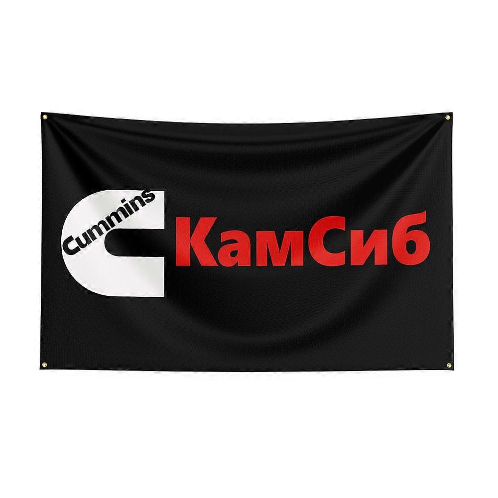 90x150cm Cummins Flagg Polyester Trykt Bildeler Banner For Dekor