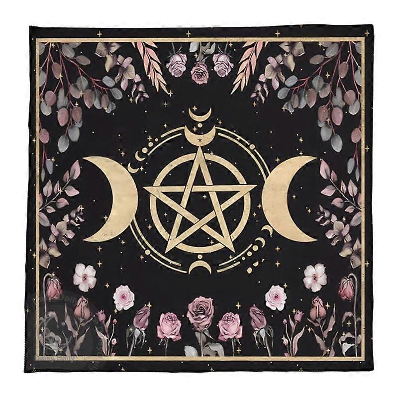 Table Cover Astrology Oracles Game Mat Square Shape Pendulum Altar Table Cloth