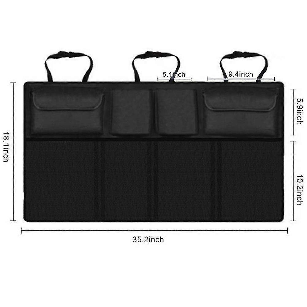 Car Boot Organiser Back Seat, 8 Pockets Keep Car Clean And Organized