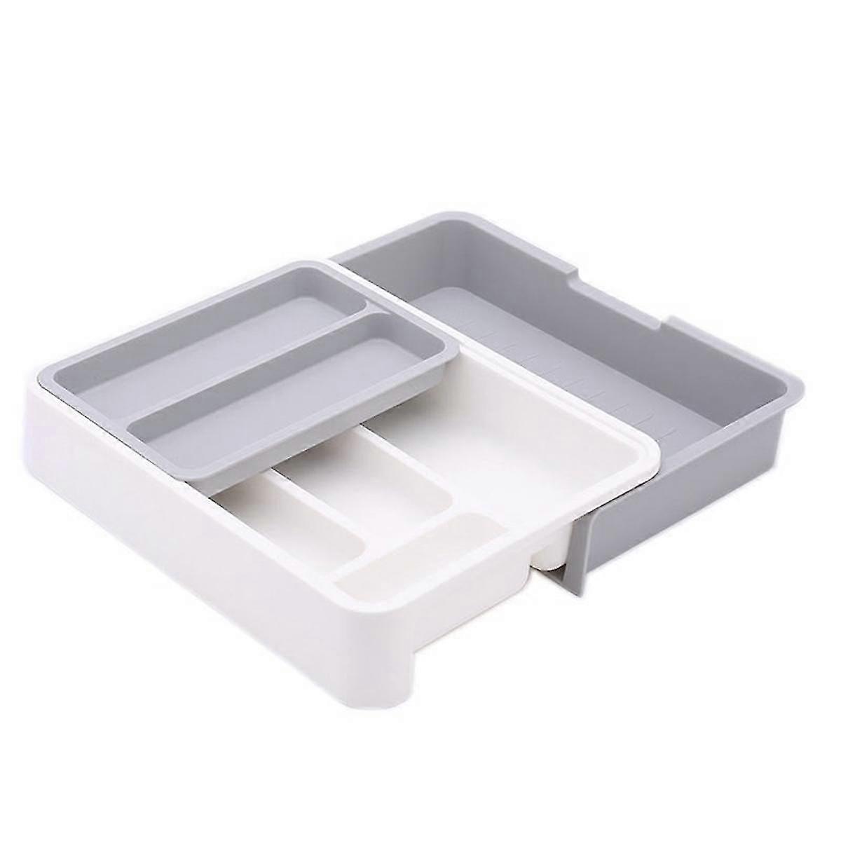 Separate Tableware Sorting Box Drawer Organizer Storage Box Knife And Fork Chopsticks Spoon Kitchen Shelf-a