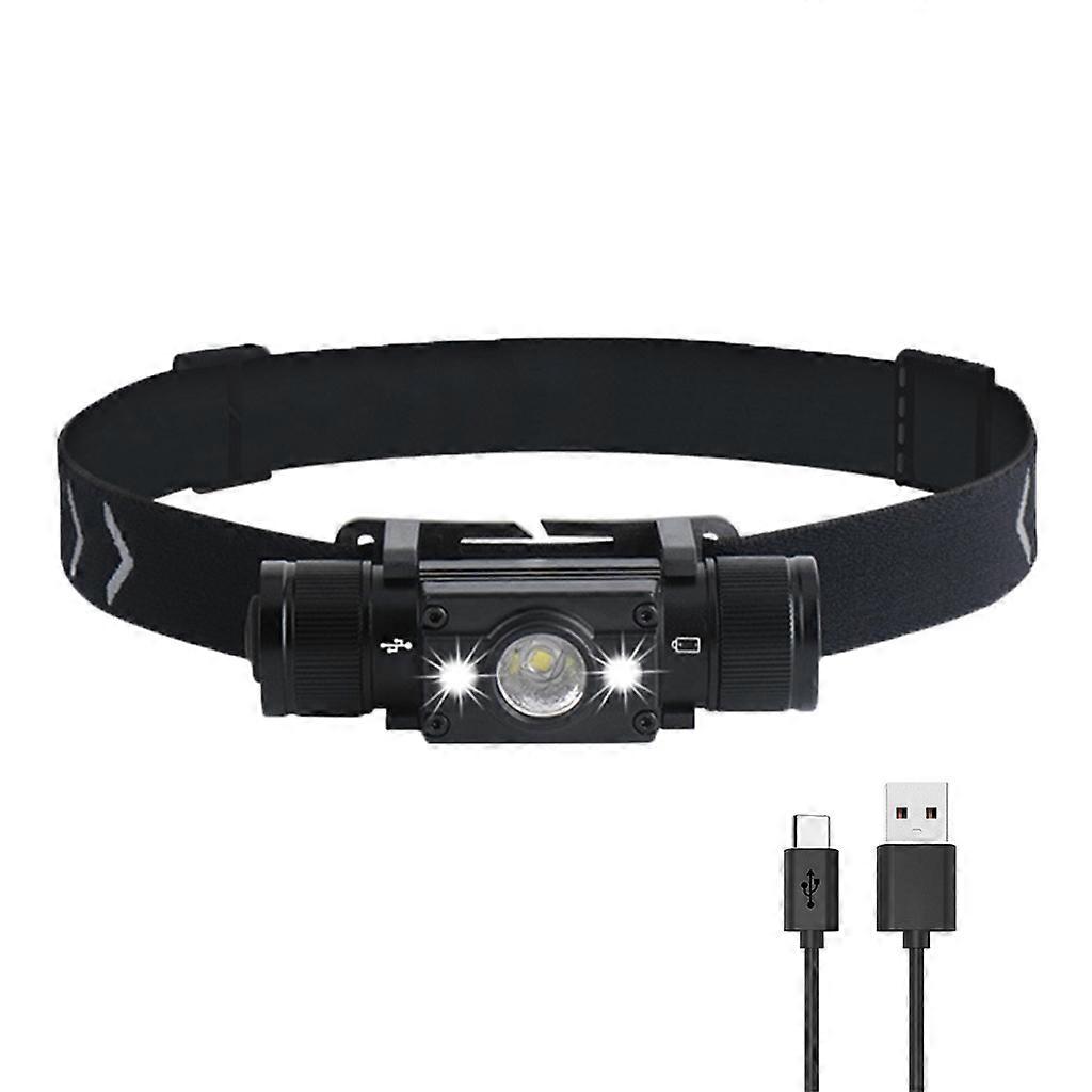 Waterproof Headlamp, LED for Head Lamp Flashlight, for Head Light with 7 Modes &