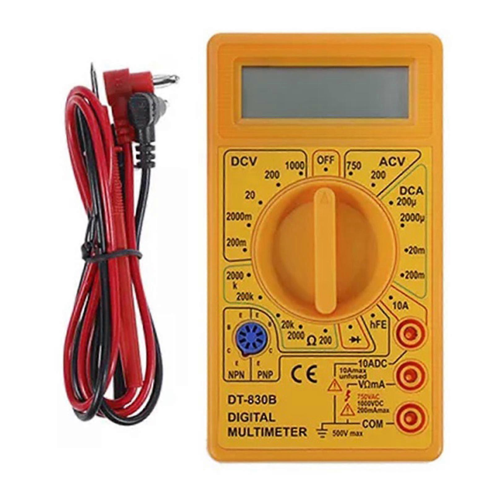 Digital Multimeter Ac/dc Voltage Tester Digital Multitester Digital Avometer
