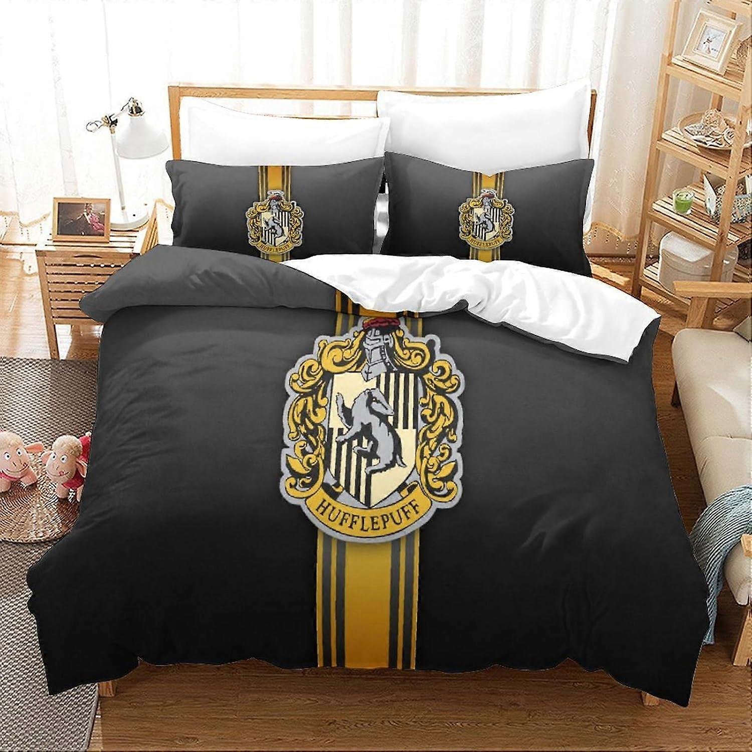 3D Printed Harley Davidson Comforter Cover Set 3 Pieces Duvet Cover Soft Microfiber Bedding Set with 2 Pillowcases (135*200 cm)