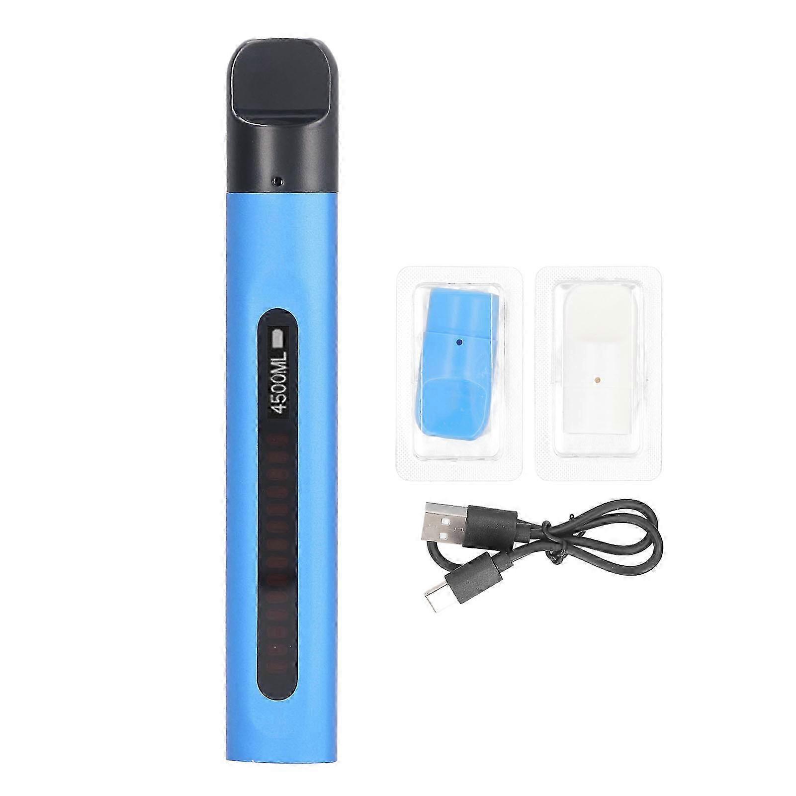 Smart Breathing Trainer Respiratory Muscle Training Improve Lung Capacity Adjustable Resistance Levels Breathing Training Device Blue