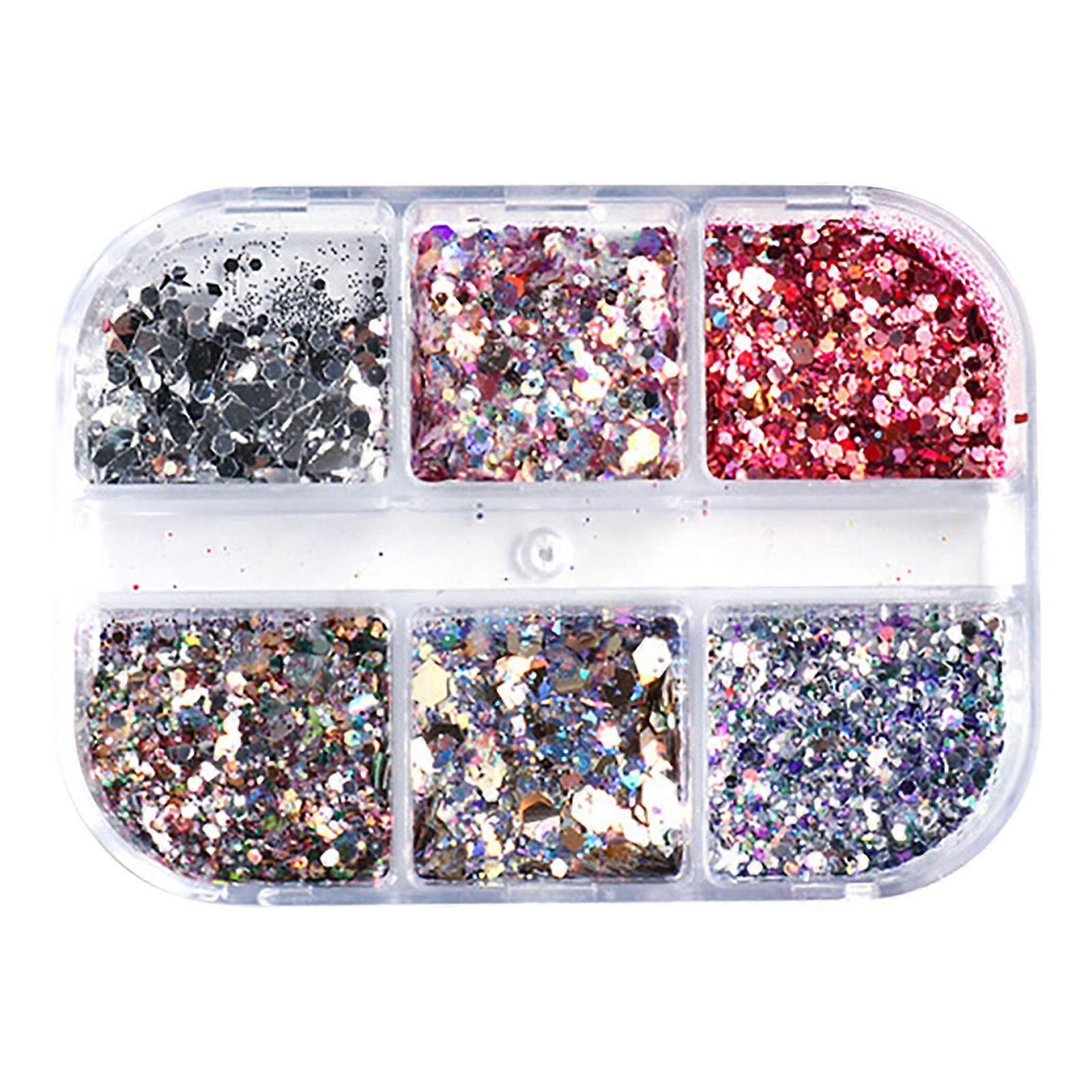 New Style Nail Sequins Summer  Color Translucent Irregular Nails Irregular Pat