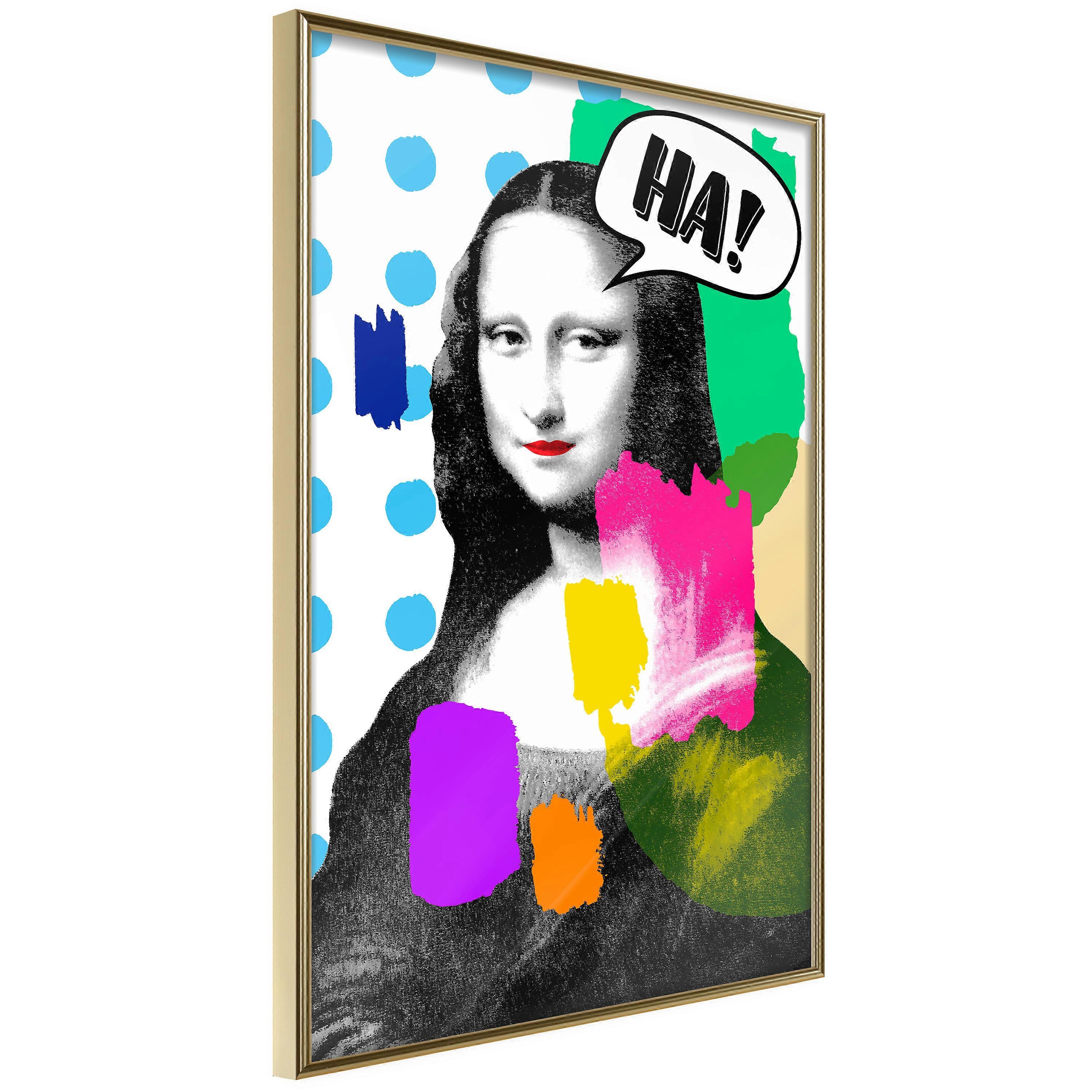 Poster - Mona Lisa's Laughter