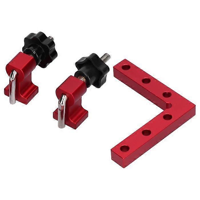 Right Angle Fixture Woodworking Carpenter Clamping Tool Right Angle Clamp Tooling Measurement 110Mm