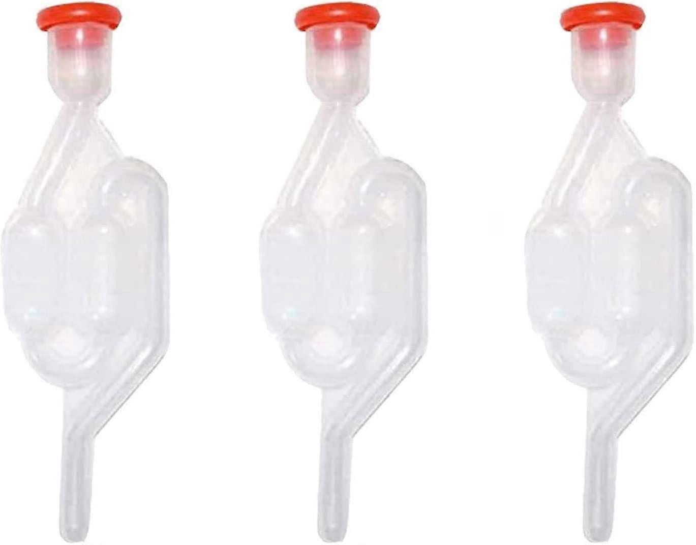 Fermentation Tubes, Airlock Bubbler, Fermentation Bung, Airlock Fermentation 3PC Bubbler Fermentation for Making
