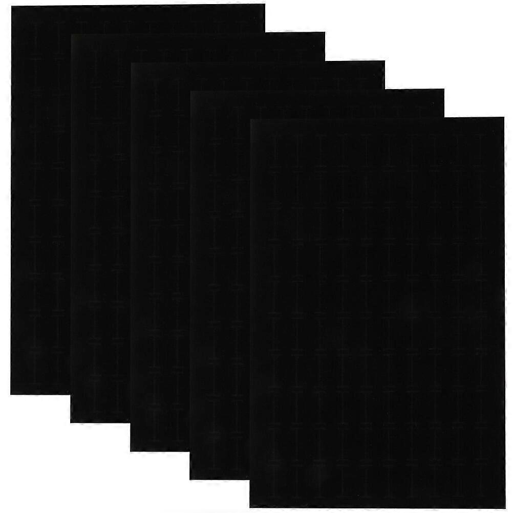 3pcs Spon Insert Pads Ringe Schmuck Spon Matten Schmuckschatulle Spon Insert Matten