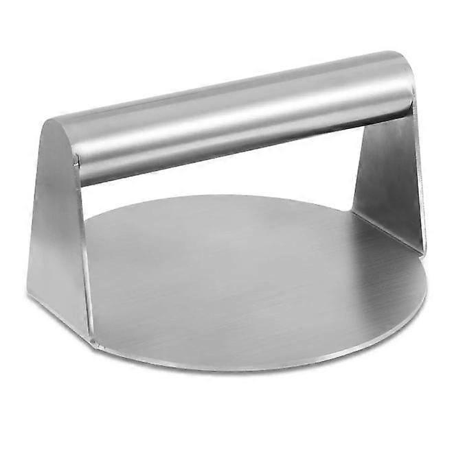 Hamburger Press, Heavy Duty Meat Press 5.51in Stainless Steel Nonstick Hamburger Press Upgraded Version Round Bacon Press Meat Press Press for Panini