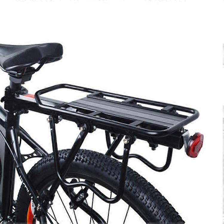 110Lb Capacity Almost Universal Adjustable Bike Cargo Rack Bike Equipment Stand Footstock Bicycle Carrier Racks With Reflective Logo
