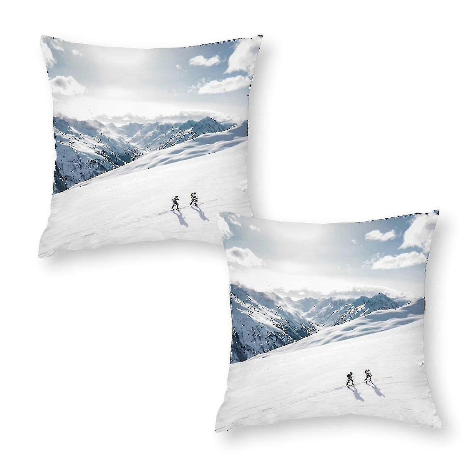 2024-2 Throw Pillow Covers With Everest View