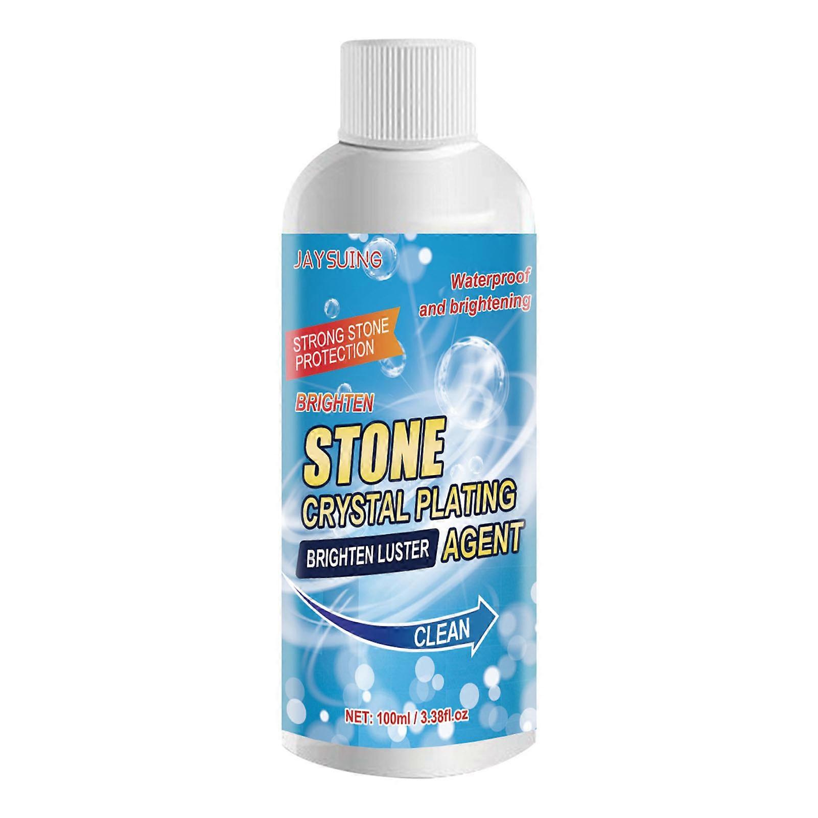 Stone Crystals Plating Agents Dustproof Sheeny Countertop Solution for Tile