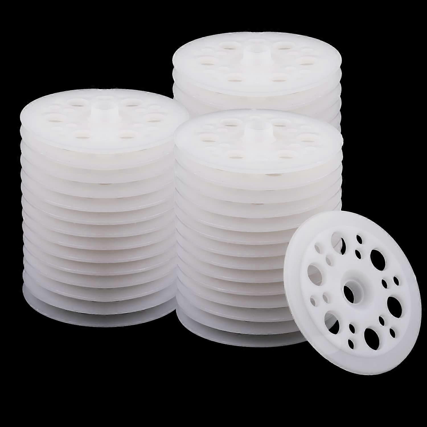 100pcs Plastic Flat Washers, 45mm Plastic Washers Polypropylene Washers Foam Washers