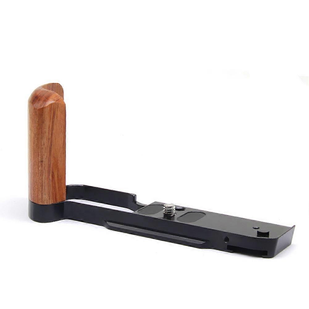 Quick Release L Plate Wooden Side Handle Bracket Handgrip for ZFC Digital Camera Tripod Accessories