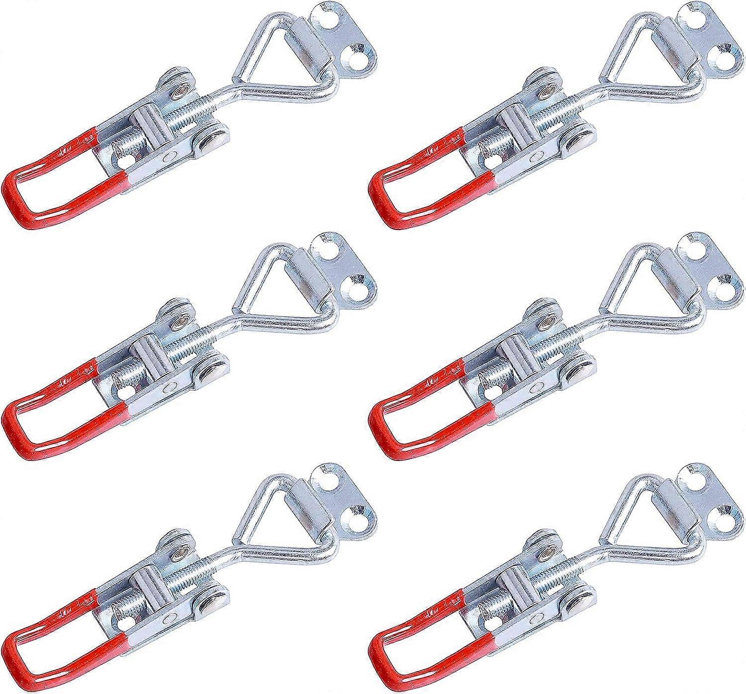 6PCS Adjustable Toggle Clamp - 100kg/220lbs Toggle Clamp