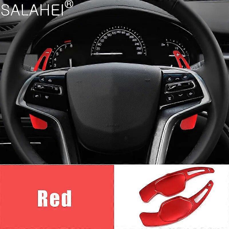 Motor Vehicle ControlsAluminum Steering Wheel Shift Paddle Extension Shifter Replacement For Cadillac Buick Regal GL8 Camaro Wenliang XT5 Accessories